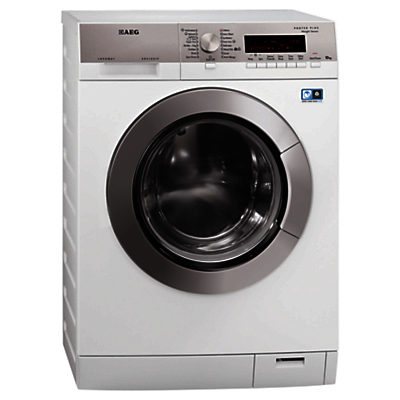 AEG L88409FL2 Freestanding Washing Machine, 10kg Load, A+++ Energy Rating, 1400rpm Spin, White AEG L88409FL2 Freestanding Washing Machine, 10kg Load, A+++ Energy Rating, 1400rpm Spin, White